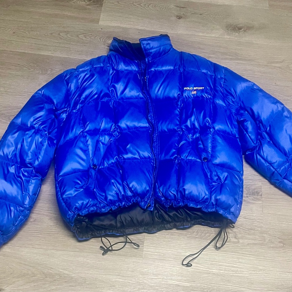 Ralph Lauren polo down coat/ hat